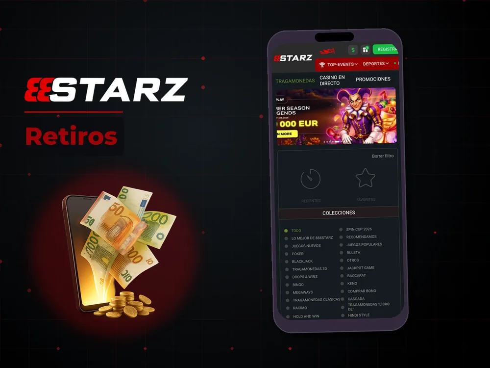888Starz - Retiros