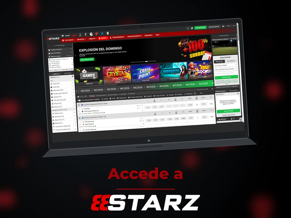 888Starz - Accede a
