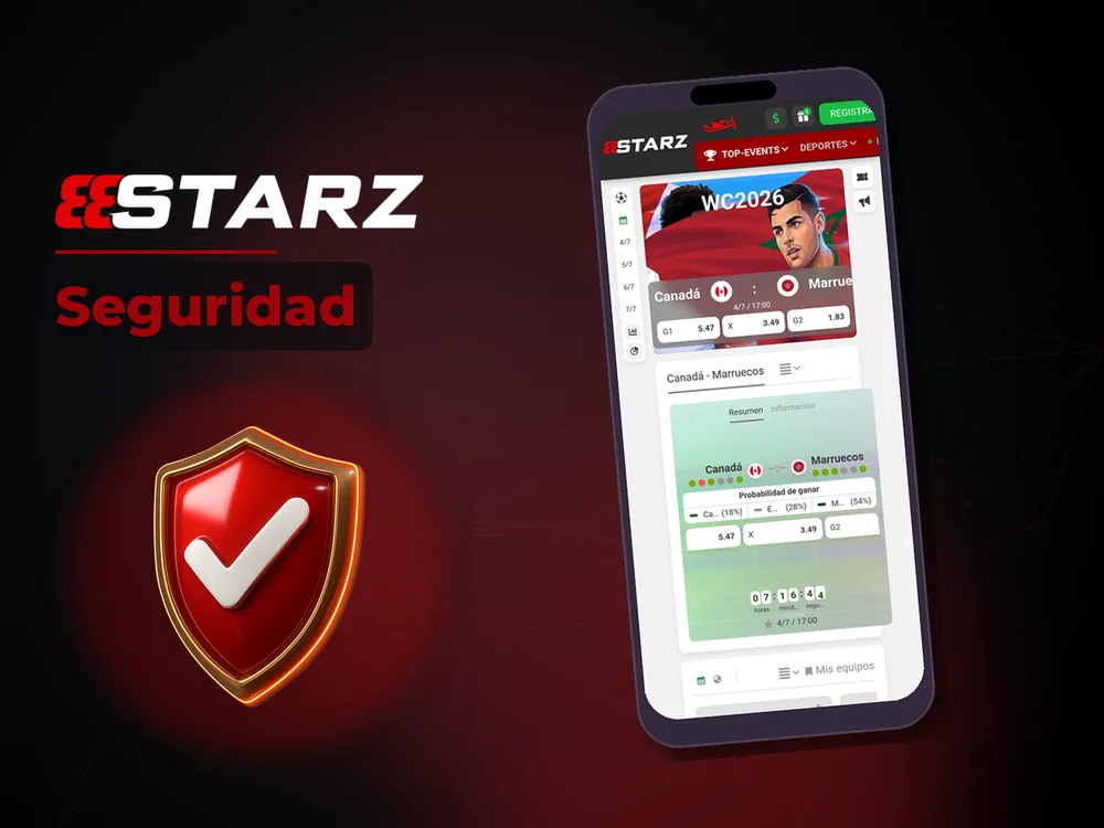 888Starz - Seguridad