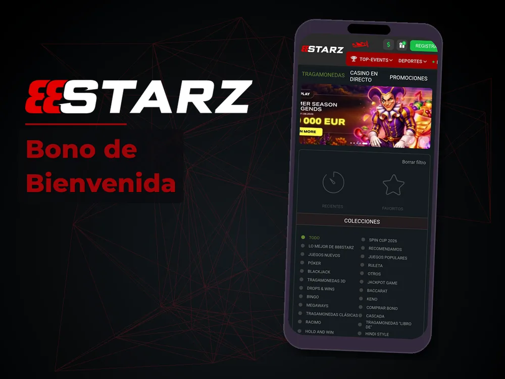 888Starz - Bono de Bienvenida