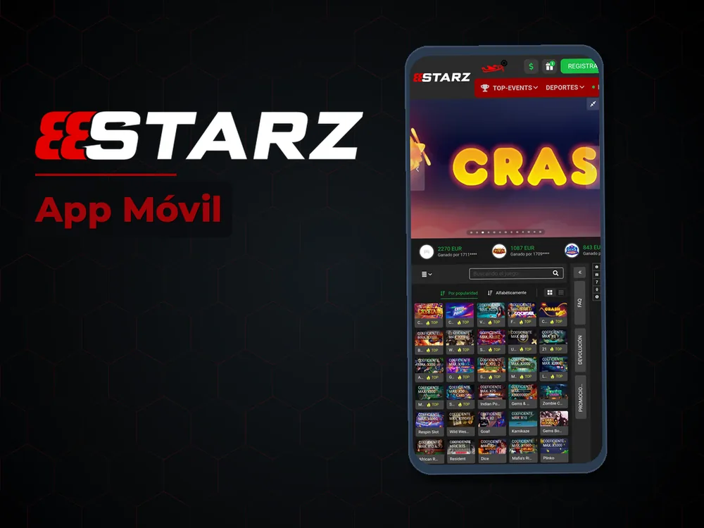 888Starz - App Móvil
