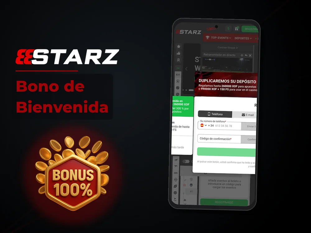888Starz - Bono de Bienvenida