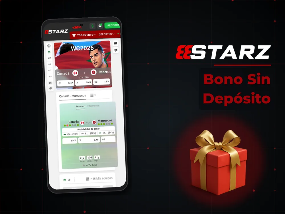 888Starz - Bono Sin Depósito