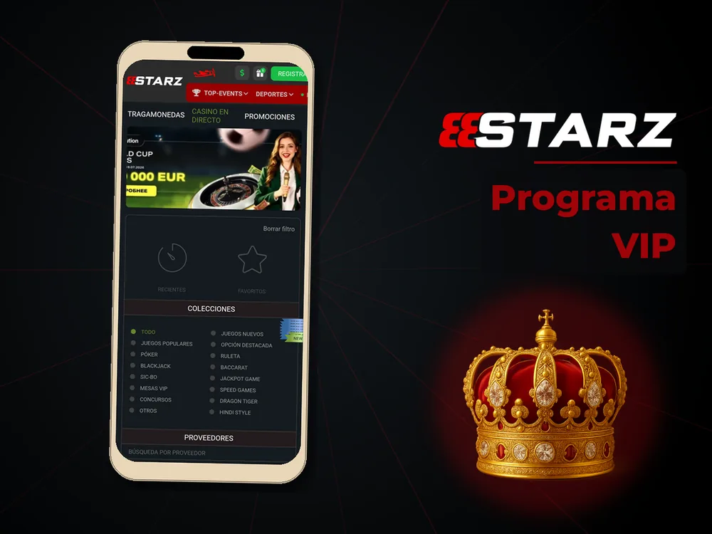 888Starz - Programa VIP