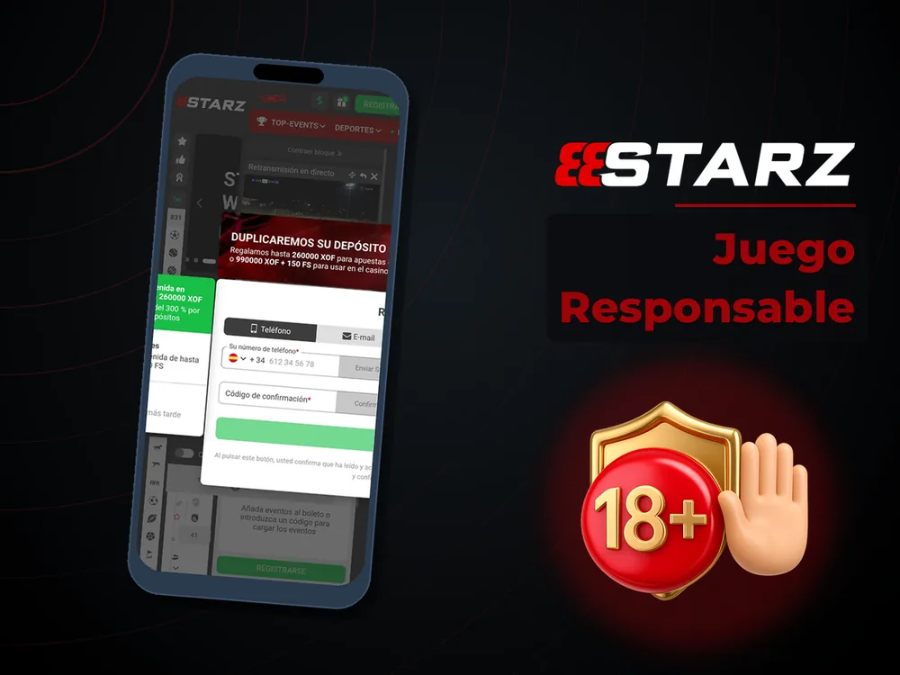 888Starz - Juego Responsable