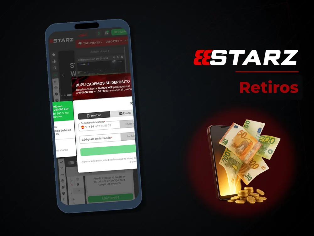 888Starz - Retiros