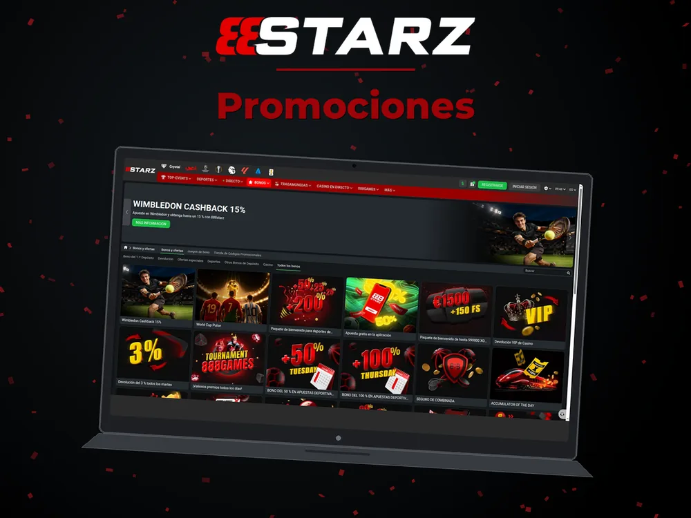 888Starz - Promociones
