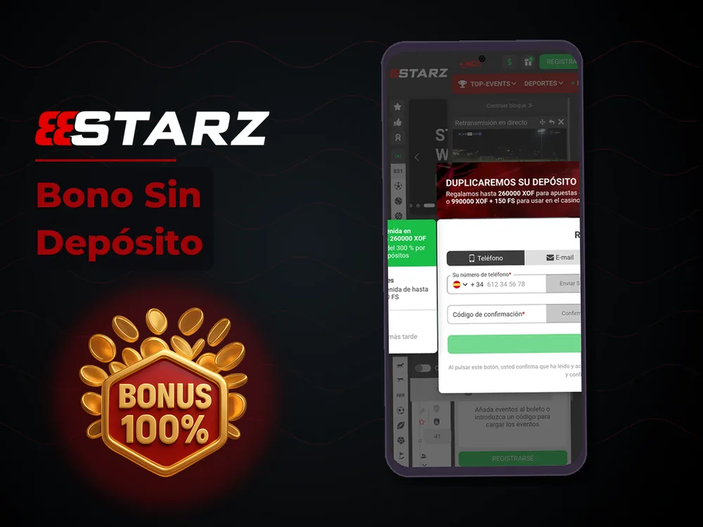 888Starz - Bono Sin Depósito